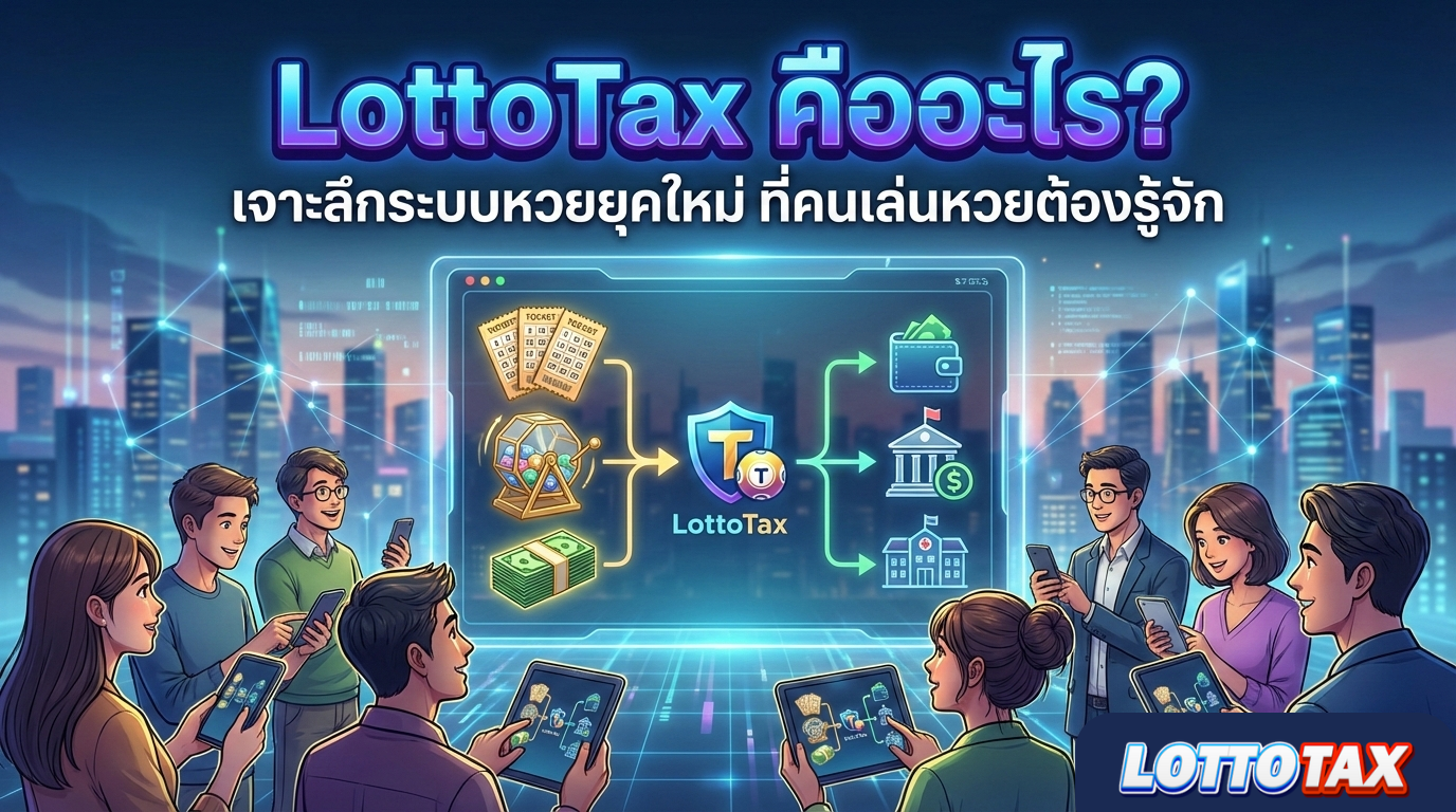 LottoTax คืออะไร? เจาะลึกระบบหวยยุคใหม่ ที่คนเล่นหวยต้องรู้จัก